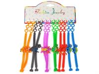 Opakowanie Bransoletka silikonowa dinozaury (12szt)