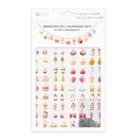BRANSOLETKI DIY Z ZAWIESZKAMI PUFFY  – SWEETIES. Wydawca: DP CRAFT. SmakLiter.pl Opakowanie BRANSOLETKI DIY Z ZAWIESZKAMI PUFFY  – SWEETIES