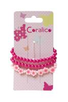 Opakowanie Bransoletki z kwiatkami 3szt