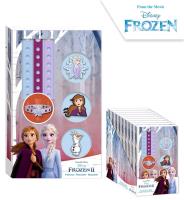 Bransoletki z zawieszkami Frozen 3 sztuki  WD21615. Wydawca: Kids Euroswan. SmakLiter.pl Opakowanie Bransoletki z zawieszkami Frozen 3 sztuki  WD21615
