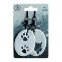 Breloczki odblaskowe The CUT Collection - Łapy. Wydawca: MG. SmakLiter.pl Opakowanie Breloczki odblaskowe The CUT Collection - Łapy