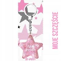 Opakowanie Brelok gwiazdka Moje Szczęście