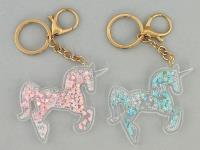 Opakowanie Brelok jednorożec przeroczysty MIX