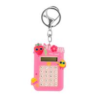 Opakowanie Brelok kalkulator akrylowy truskawka
