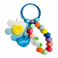 Opakowanie Brelok kwiatek. Niebieski