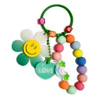 Opakowanie Brelok kwiatek. Zielony