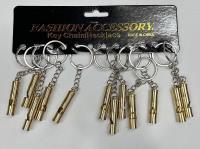 Opakowanie Brelok metalowy Gwizdek (12szt)