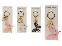 Opakowanie Brelok Motyl metalowy MIX