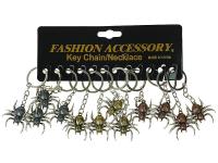 Opakowanie Brelok pająk metalowy (12szt)