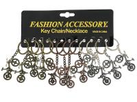 Opakowanie Brelok rower metalowy MIX (12szt)