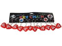 Opakowanie Brelok serce (12szt)