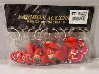 Opakowanie Brelok serce (12szt)