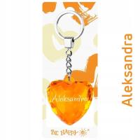 Opakowanie Brelok serce Aleksandra