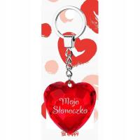 Opakowanie Brelok serce Moje słoneczko
