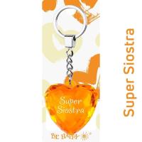 Opakowanie Brelok serce Super Siostra