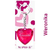 Opakowanie Brelok serce Weronika
