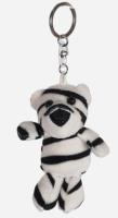 Opakowanie Brelok tygrys biały 8cm