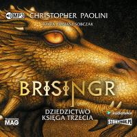 Brisingr Dziedzictwo Księga trzecia - Audiobook. Autor: Christopher Paolini. SmakLiter.pl Okładka książki Brisingr Dziedzictwo Księga trzecia - Audiobook