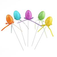 Opakowanie Brokatowe pisanki na piku 5szt MIX