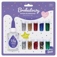 Opakowanie Brokatowy zestaw do dekoracji