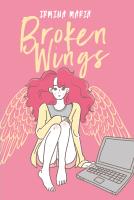 Broken Wings. Autor: Irmina Maria. SmakLiter.pl Okładka książki Broken Wings