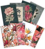 Opakowanie Brulion A5/96K kratka Flowers (5szt)