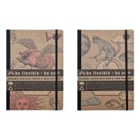 Brulion B5/96K kratka Flexi Eco Vintage (10szt). Wydawca: Ziemia Obiecana. SmakLiter.pl Opakowanie Brulion B5/96K kratka Flexi Eco Vintage (10szt)