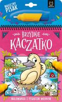 Brzydkie kaczątko. Malowanka z pisakiem wodnym. Autor: Michalec Bogusław. SmakLiter.pl Okładka książki Brzydkie kaczątko. Malowanka z pisakiem wodnym