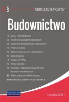 Budownictwo - ujednolicone przepisy. Wydawca: Legis. SmakLiter.pl Opakowanie Budownictwo - ujednolicone przepisy
