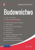 Budownictwo - ujednolicone przepisy w.2024. Autor:   Praca zbiorowa. SmakLiter.pl Okładka książki Budownictwo - ujednolicone przepisy w.2024