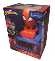 Budzik cyfrowy z lampką nocną Spider-Man i efektami dźwiękowymi RL800SP. Wydawca: Lexibook. SmakLiter.pl Opakowanie Budzik cyfrowy z lampką nocną Spider-Man i efektami dźwiękowymi RL800SP