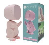 Budzik robo dino różowy. Wydawca: Mary's. SmakLiter.pl Opakowanie Budzik robo dino różowy