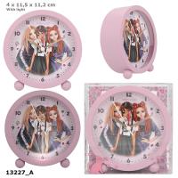 Opakowanie Budzik Top Model  REBEL KITTY ze światełkiem 13227A