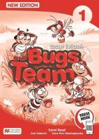 Bugs Team 1 Zeszyt ćwiczeń. Autor: Carol Read, Ana Soberón, Parr-Modrzejewska Anna. SmakLiter.pl Okładka książki Bugs Team 1 Zeszyt ćwiczeń