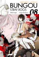 Bungo Stray Dogs 08. Autor: Kafka Asagiri. SmakLiter.pl Okładka książki Bungo Stray Dogs 08