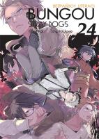 Bungou Stray Dogs. Tom 24. Autor: Kafka Asagiri, Sango Harukawa. SmakLiter.pl Okładka książki Bungou Stray Dogs. Tom 24