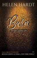 Burn. Autor: Hardt Helen. SmakLiter.pl Okładka książki Burn