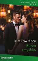 Burza zmysłów. Autor: Lawrence Kim. SmakLiter.pl Okładka książki Burza zmysłów