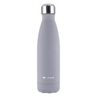 Opakowanie Butelka termiczna szary gumowy