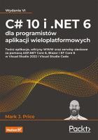Okładka książki C# 10 i .NET 6 dla programistów aplikacji...w.4