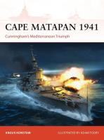 CAM:Cape Matapan 1941. Autor: Angus Konstam. SmakLiter.pl Okładka książki CAM:Cape Matapan 1941