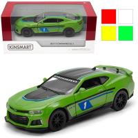 Camaro zl1 z nadrukiem 1:38. Wydawca: Kinsmart. SmakLiter.pl Opakowanie Camaro zl1 z nadrukiem 1:38