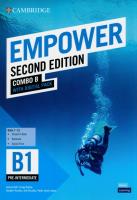 Cambridge English Empower Pre-. Autor: Doff Adrian, Thaine Craig, Puchta Herbert, Stranks Jeff, Lewis-Jones Peter. SmakLiter.pl Okładka książki Cambridge English Empower Pre-