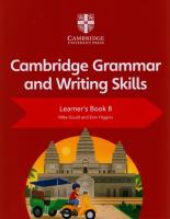Cambridge Grammar and Writing LEARNER BOOK 8. Autor: Gould Mike, Higgins Eoin. SmakLiter.pl Okładka książki Cambridge Grammar and Writing LEARNER BOOK 8