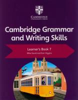 Cambridge Grammar and Writing Skills 7. Autor: Gould Mike, Higgins Eoin. SmakLiter.pl Okładka książki Cambridge Grammar and Writing Skills 7