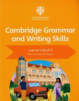 Cambridge Grammar and Writing. Autor: Gould Mike, Higgins Eoin. SmakLiter.pl Okładka książki Cambridge Grammar and Writing