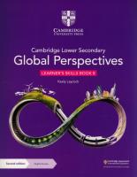 Okładka książki Cambridge Lower Secondary Global Perspectives Learner's Skills Book 8 with Digital Access