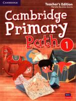 Okładka książki Cambridge Primary Path Level 1 Teacher's Edition