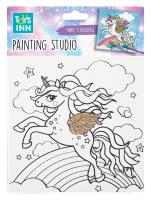 Opakowanie Canvas unicorn rainbow zestaw do malowania