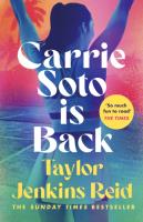 Carrie Soto Is Back. Autor: Reid Taylor Jenkins. SmakLiter.pl Okładka książki Carrie Soto Is Back